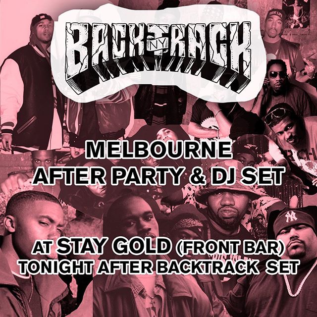Show tonight at Stay Gold in Melbourne is sold out. Come kick it after.