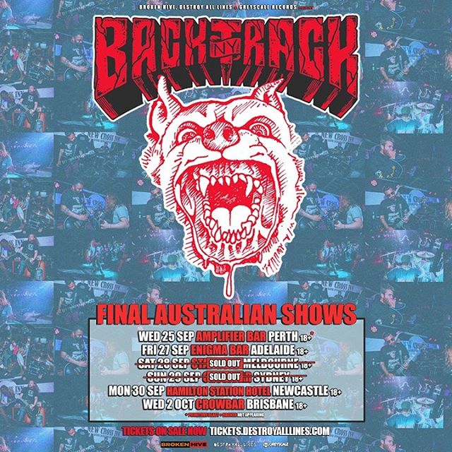 Australia we’re here. Shout out to Perth for showing us a perfect hardcore show. See the rest of you soon